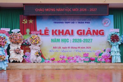 LỄ KHAI GIẢNG NĂM HỌC 2026-2027
