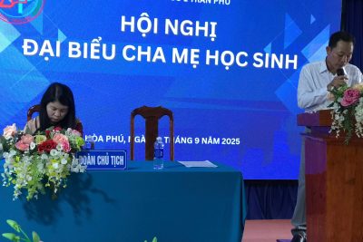 HỘI NGHỊ CMHS NĂM HỌC 2025 – 2026